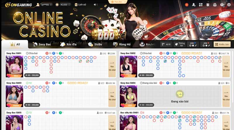 On Casino chuyên cung cấp game online chất lượng ra thị trường